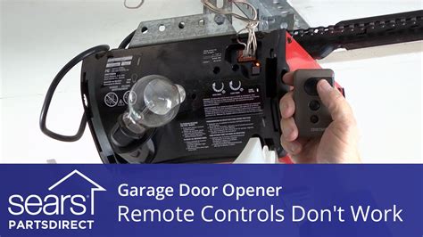 garage door remote doesn t work